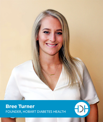 Bree Turner Founder Hobart Diabetes Health